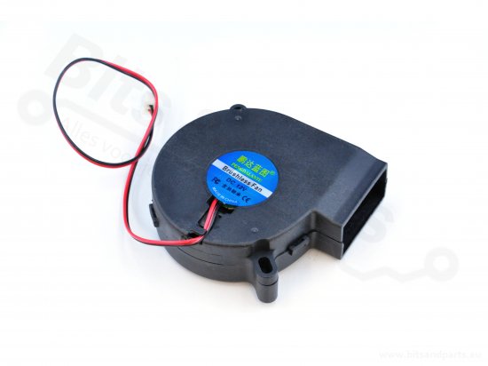 Fan/Ventilator radiaal 80x73x25mm 12VDC